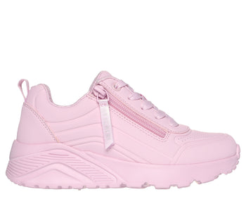 Sneakers rosa da bambina con soletta Memory Foam Skechers Uno Lite - Easy Zip, Brand, SKU s342000202, Immagine 0